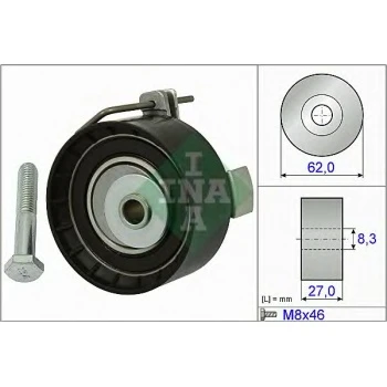 EKSANTRIK GERGI RULMANI FIESTA /FUSION B-MAX 14> MONDEO IV 07>14 FOCUS III 11> ECOSPORT 1.5 Ti 13> 1 - INA 531081310 - 1