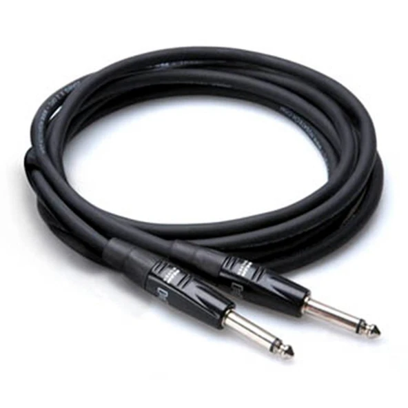 Hosa TS (M) - TS (M) Profesyonel Gitar Kablosu 3 m (HGTR-010) TS (erkek) <-> TS (erkek) Profesyonel Gitar Kablosu, 3 mt. HGTR-010 ürün görseli