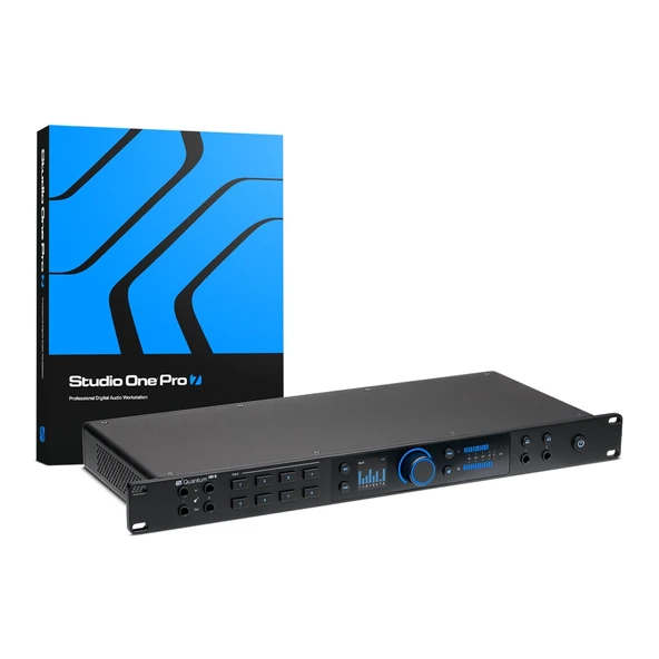 PreSonus Quantum HD 8 USB-C Ses Kartı 26 x 30, 32-bit / 192 kHz USB-C Ses Kartı, Kalıcı Studio One Pro lisansı ile Studio One+ Hybrid İçin 12 aylık Üyelik ürün görseli