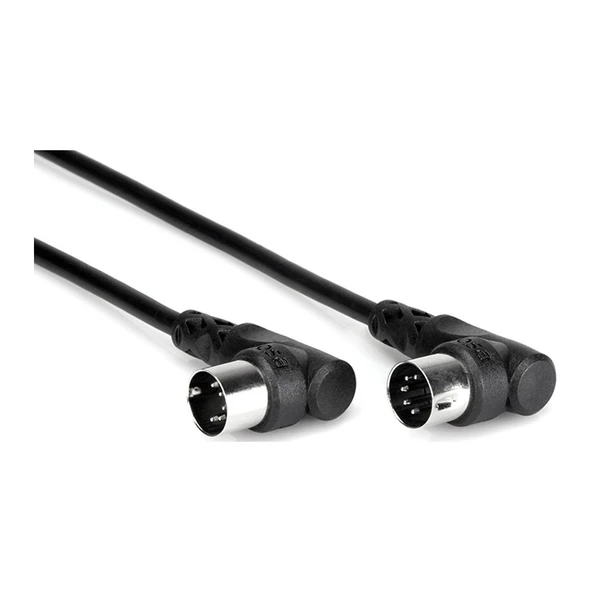 Hosa 5-pin DIN (M) - 5-pin DIN (M) MIDI Kablosu 3 m (MID-310RR) 5-pin DIN (Erkek) <-> 5-pin DIN (Erkek) MIDI kablosu, 3 mt. MID-310RR ürün görseli 1