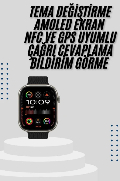 Akıllı Saat Uyku ve Sağlık Takibi GPS Uyumlu Tema Değiştirme - 2