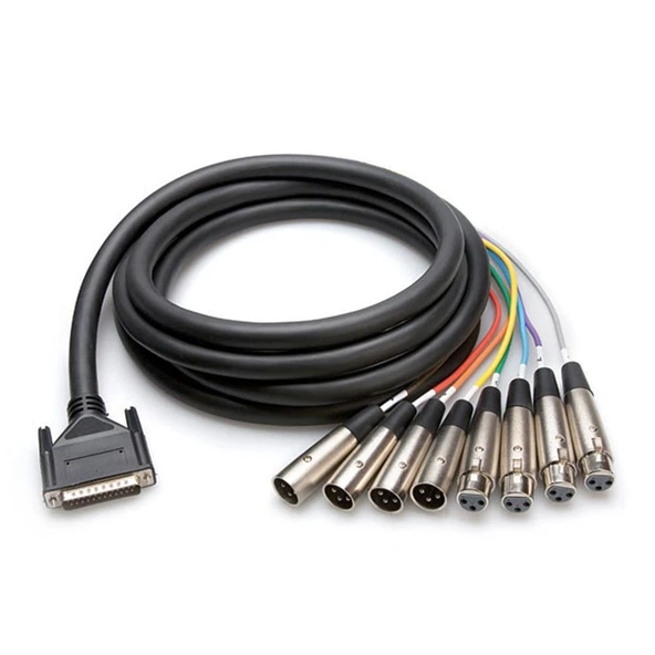 8'li TRS-XLR AES/EBU Snake Kablo 5 m (AES-805Y) ürün görseli