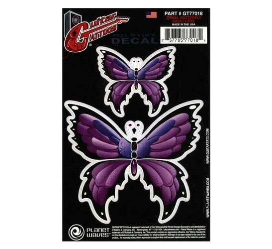 PLANETWAVES GT77018 GTR TATTOO- TRIBAL BUTTERFLY STİCKER ürün görseli 1