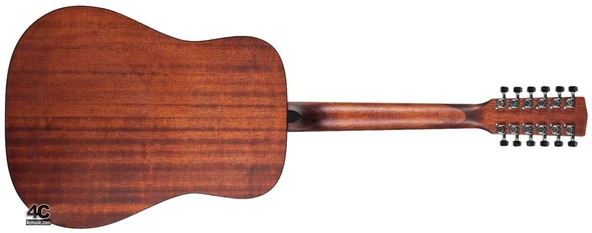 CORT ENDONEZYA AD810-12OP CORT AD810-12OP AKUSTİK GİTAR, 12 TELLİ, OPEN PORE - Resim 2