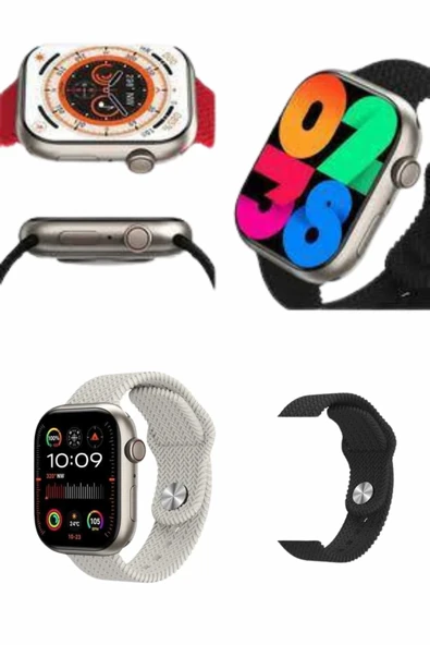 Akıllı Kol Saat Amoled Ekran Android ve İOS Uyumlu Arama Konuşma - Resim 3