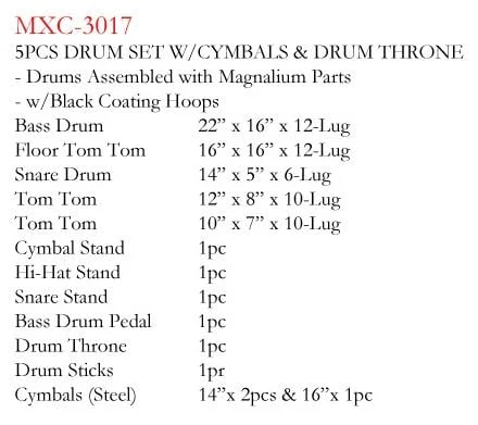 MAXTONE MXC-3017FBK MAXTONE MXC-3017FBK DAVUL SET SİYAH - Resim 2