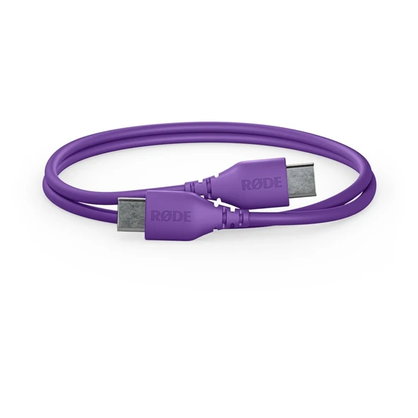 RØDE SC22 - Mor Yüksek kaliteli USB-C - USB-C kablo (30 cm) ürün görseli 1