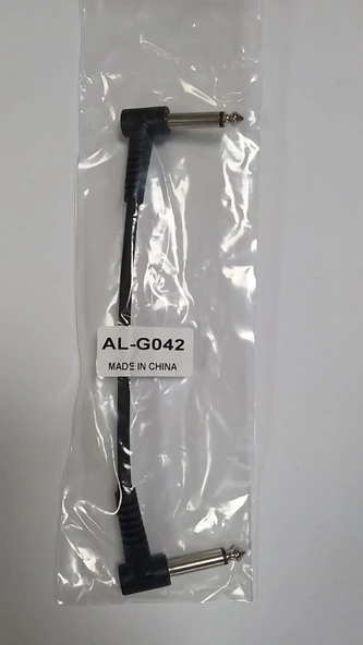 CREMONIA ALG042 GİTAR PEDALI İÇİN PATCH KABLO 15CM. SİYAH - Resim 2