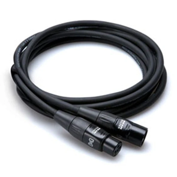 Hosa Pro Mikrofon Kablosu 7.5 m (HMIC-025) Profesyonel XLR (Dişi) - XLR (Erkek) balanslı kablo, 7.5 mt. HMIC-025 ürün görseli