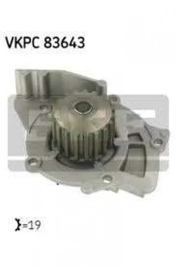 DEVIRDAIM SU POMPASI BOXER II JUMPER II DW12UTED (2.2HDI 8V) / (03 06) C5 II P407 P508 P307 P308 C8 - SKF VKPC83643 - 1