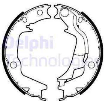 Hyundaı Arka El Fren Balatası Hyundaı İ20 2008> - Delphi Ls2011 ürün görseli