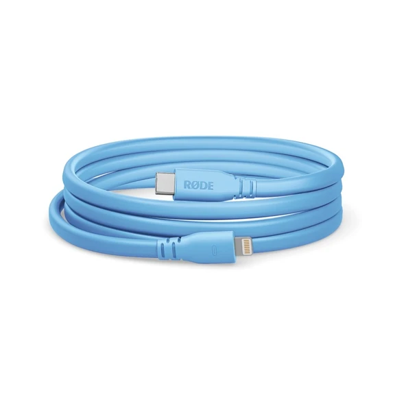 RØDE SC19 - Mavi (RODE) 1.5 mt. USB-C <-> Lighting Flat kablo ürün görseli