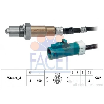 Ford Oksıjen Sensoru Focus 1.4 16v / 1.6 16v 98>04 Galaxy 2.0 / 2.3 16v 95>06 Mondeo IV 07>14 1.6 Ti Focu - Facet 10.8273 ürün görseli