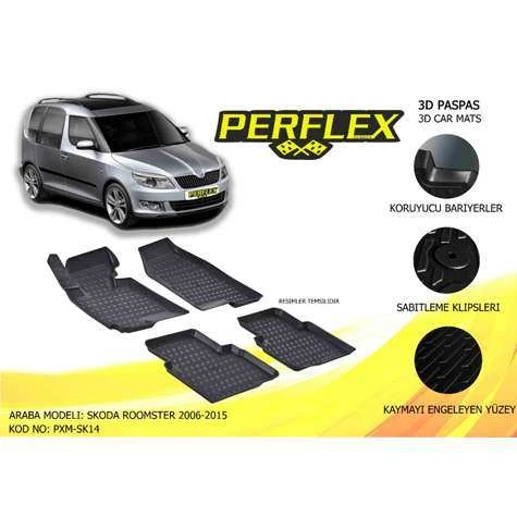 PASPAS 3D HAVUZLU X-MAT ROOMSTER 2006-2015 - PERFLEX PXM-SK14 - 1