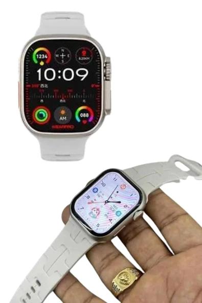 Yeni Nesil Akıllı Saat Amoled Ekran Yüksek Çözünürlüklü 41 mm Kasa - Resim 5