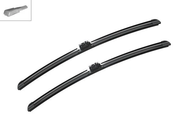 Mercedes Silecek Supurgesi On Tk. (550mm / 550mm) C-Class W205 14> S205 14> C205 16> A205 16> C253 17> - Bosch 3397009843 - Resim 1
