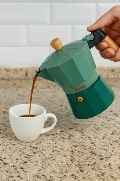 Bambum Garen - Moka Pot 3 Fincan Su Yeşili ürün görseli