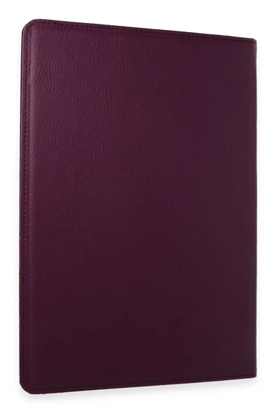 Akman Samsung Galaxy X610 Tab S9 FE Plus 12.4 Kılıf 360 Tablet Deri Kılıf - Mürd? - ACL6207309-1035 - Resim 3