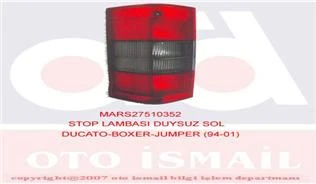 Fiat Stop Lambası Sol Duysuz Ducato Boxer Jumper (97 03) Man Fortuna - Mars 510352 ürün görseli 1