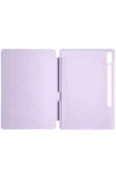 Akman Samsung Galaxy X610 Tab S9 FE Plus 12.4 Kılıf Kalemlikli Mars Tablet Kılıfı - ACL6202222-3236 - Resim 3