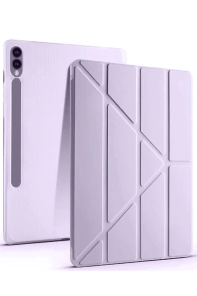 Akman Samsung Galaxy X610 Tab S9 FE Plus 12.4 Kılıf Kalemlikli Mars Tablet Kılıfı - ACL6202222-3236 - Resim 5