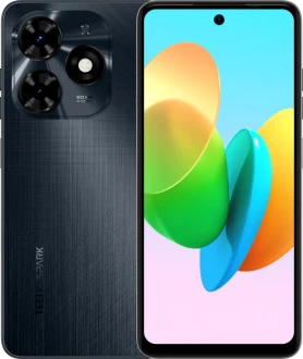 Tecno Spark 20C 4+4 ram 256 gb Siyah(İTHALATÇI GARANTİLİ) - 1