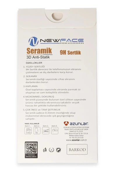 Akman Xiaomi Redmi Note 8 Pro 3D Antistatik Mat Seramik Nano Ekran Koruyucu - ACL6201681-1075 - 5