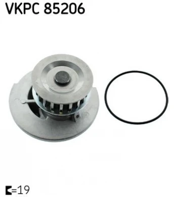 Opel Devirdaım Su Pompası Corsa B Astra F Astra Classıc X14nz 14nv C14nz 16sv X14sz C16se - Skf Vkpc85206 - Resim 1