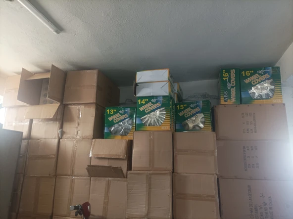 ABS plastik metalik boya jant kapağı - Resim 3