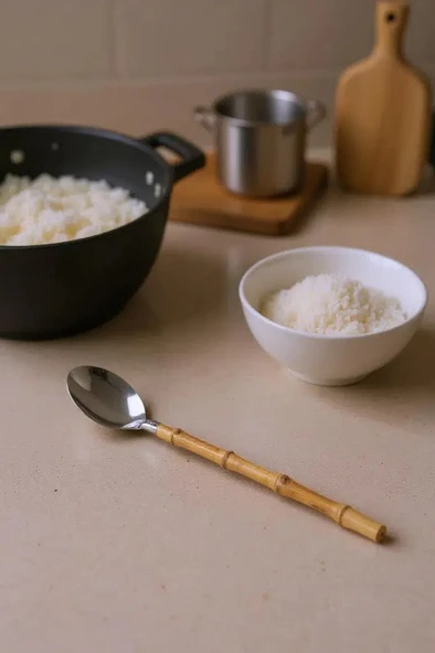 Bambum Mundo - Bambu Saplı Kaşık 32x5cm - Resim 2