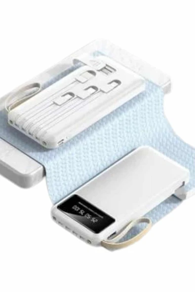 Powerbank Şarj Cihazı 4 Çıkışlı 20.000 MAH Powerbank Taşınabilir Çoklu Giriş - Resim 4