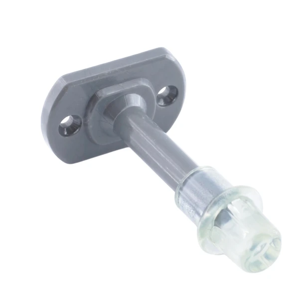 Gri 50 ADET Silikon Kapı Pencere Arkası Vidalı Duvar Boya Koruyucu Tampon Mobilya Stoperi Durdurucu - Resim 6