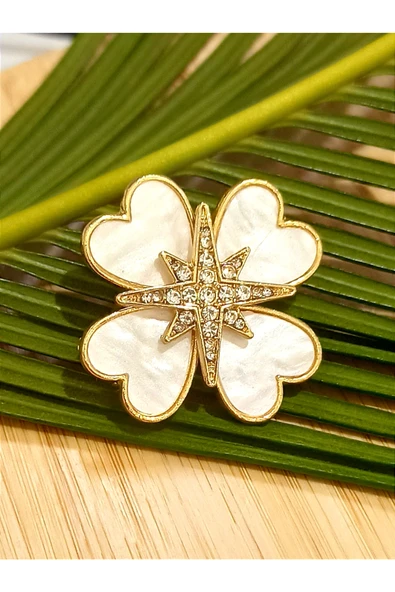 Monalisa Home Çiçek Figürlü Broş ürün görseli 1