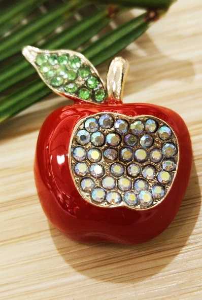 Monalisa Home Taşlı Deniz Yıldızı  Figürlü Broş ürün görseli 1