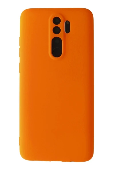 Akman Xiaomi Redmi Note 8 Pro Kılıf First Silikon - Turuncu - ACL6205029-6276 - 1