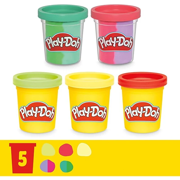 Play-Doh Renkli Çiçekler Botanik Oyun Seti G0492 - Resim 2