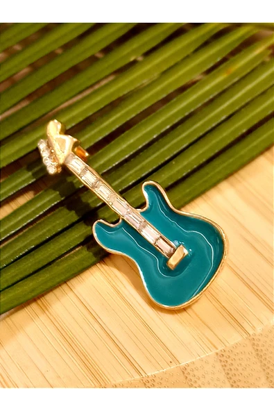 Monalisa Home Mor Çiçek  Figürlü Broş ürün görseli 1