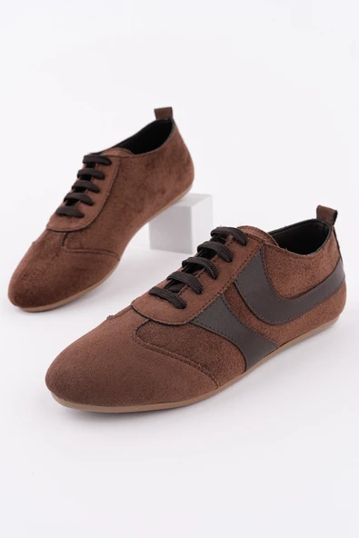 Muggo VİBE Bağcıklı Günlük Kadın Sneaker Spor Ayakkabı - 9