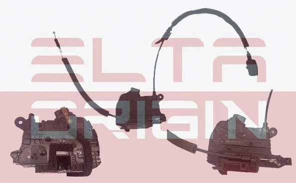 Renault Orjınal Arka Kapı Kilidi Sag Renault Captur (j87) - Eltaorıgın O12027072e ürün görseli