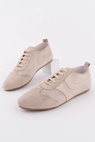 Muggo VİBE Bağcıklı Günlük Kadın Sneaker Spor Ayakkabı - 4