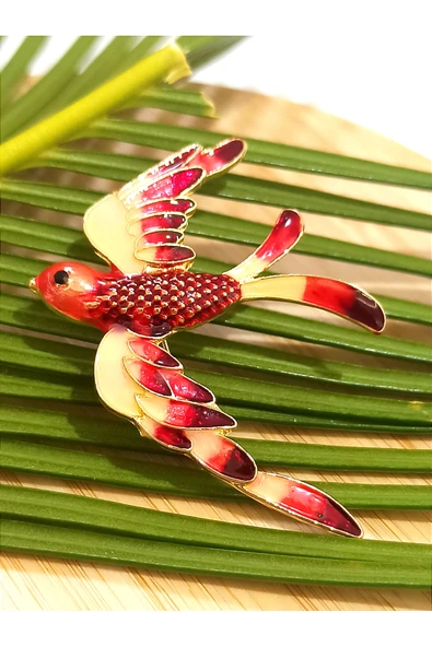 Monalisa Home Kıllangıç Kuş  Figürlü Broş ürün görseli 1