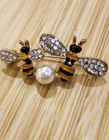 Monalisa Home Arı Figürlü Broş ürün görseli 1