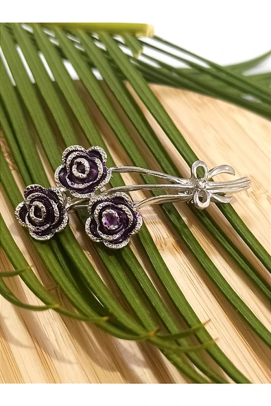 Monalisa Home Çiçek Figürlü Broş ürün görseli 1