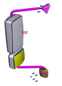 Ford Truck Dis Ayna Komple Sol (isiticili) - Ford Cargo / 1846-1833-2533-4142 Euro 6 - Orj-Fo Cc4617683adyyh5 ürün görseli 1