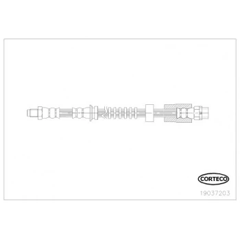 Bmw On Fren Hortumu Bmw F10 F21 F30 F80 11>18 610mm - Corteco 19037203 ürün görseli 1