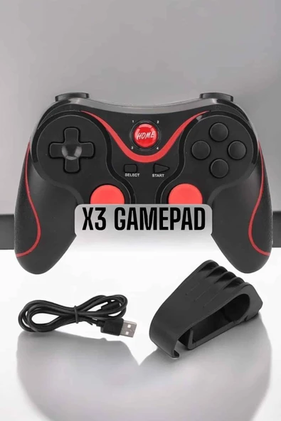 X3 Gamepad Oyun Kolu Bluetooth Bağlantılı Gamestick Android Uyumlu - Resim 2