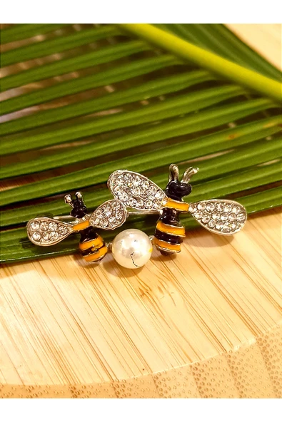 Monalisa Home Arı Figürlü Broş ürün görseli 1