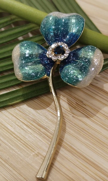 Monalisa Home Çiçek Figürlü Broş ürün görseli 1