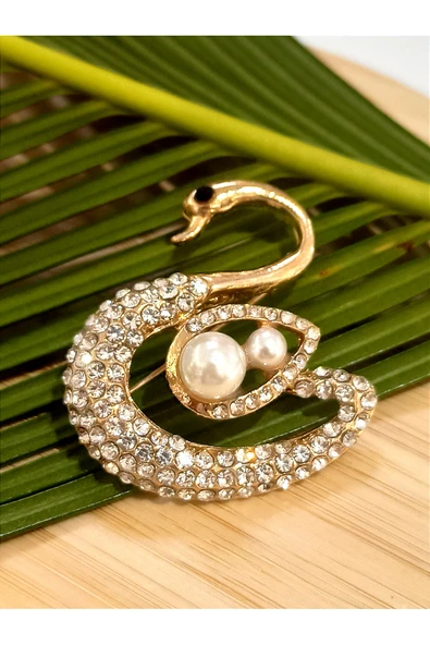 Monalisa Home Tavus Kuşu Figürlü Broş ürün görseli 1