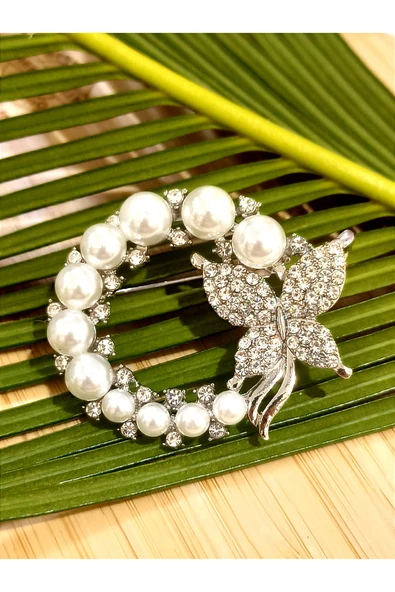 Monalisa Home Çiçek Figürlü Broş ürün görseli 1